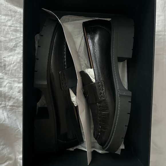 Coach Leah Loafer Shoes Women 9.5 B Black Signature - Picture 8 of 11